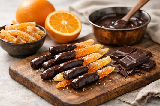 Candied Citrus Peel Chocolate, Made the Old-Fashioned Way
