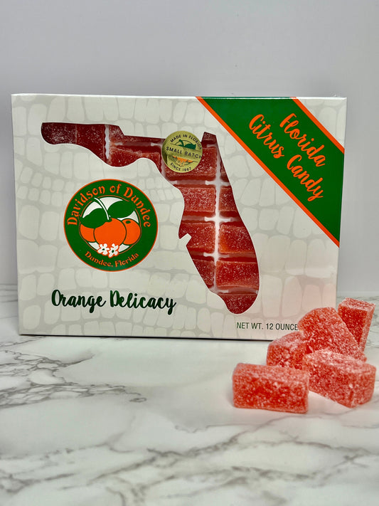 Orange Jelly Candy With a Bright Citrus Bite