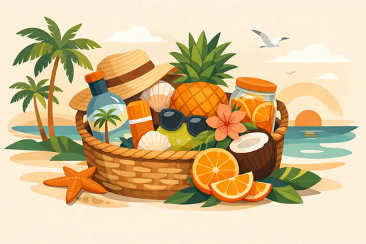 How to Build a Florida Themed Gift Basket
