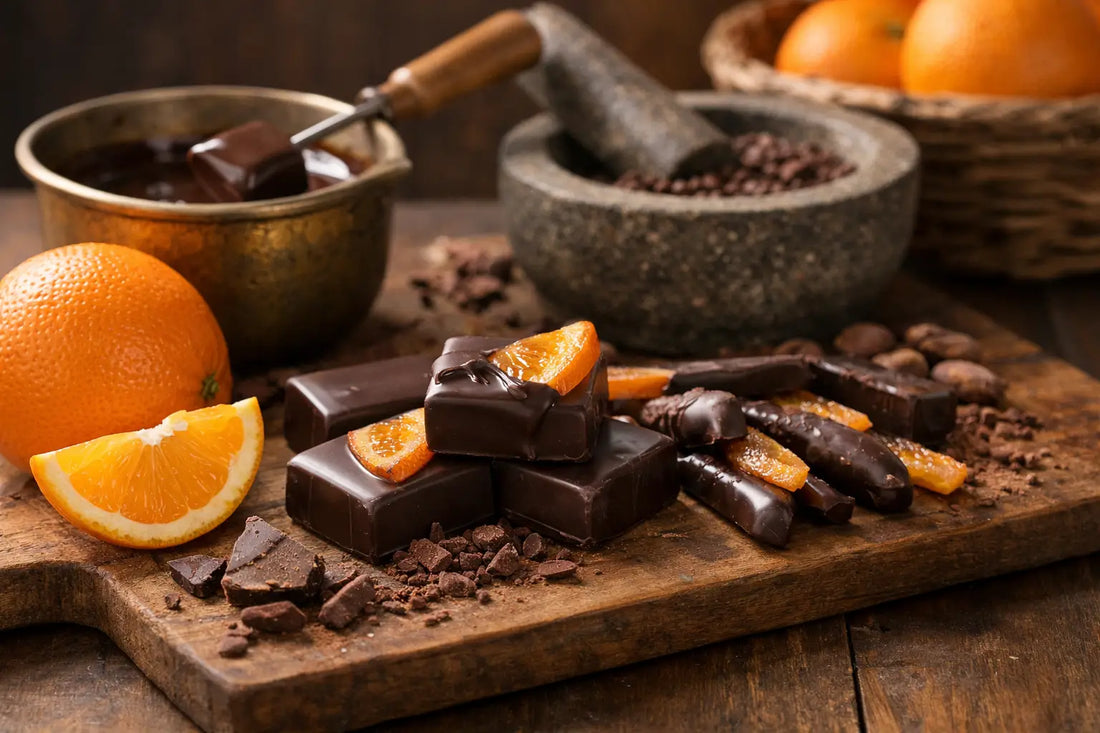 Florida Citrus Chocolate Made the Old-Fashioned Way