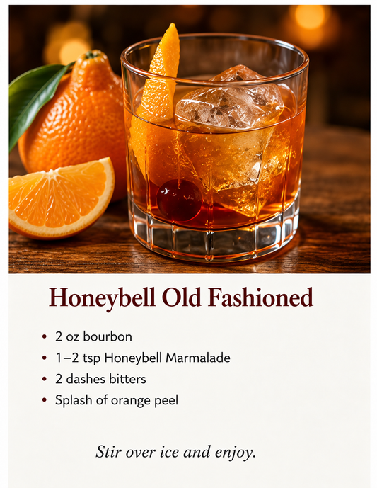 Honeybell Marmalade Old Fashioned