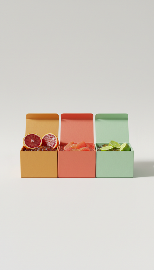 Artisanal marmalade trio box